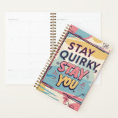 Planificateur Motivationnel Coloré Restez Original (Devant avec enveloppe)