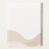 Planificateur numérique Boho moderne avec nom pers (Dos)