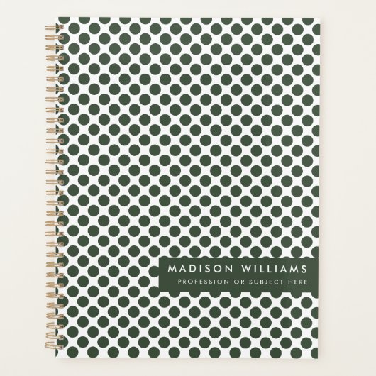 Planificateur numérique moderne minimal (Devant)