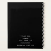 Planificateur - Nuts et boulons (Dos)