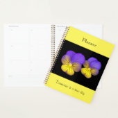 Planificateur Pansy Coloré (Devant avec enveloppe)