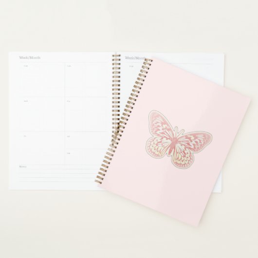Planificateur papillon (Devant avec enveloppe)