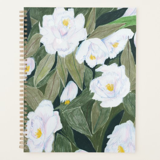 Planificateur Peonies (Devant)