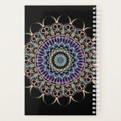 Planificateur personnalisable avec Mandala plumé (Dos)