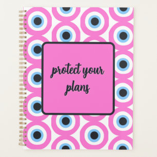 planificateur personnalisable œil mauvais rose 🧿
