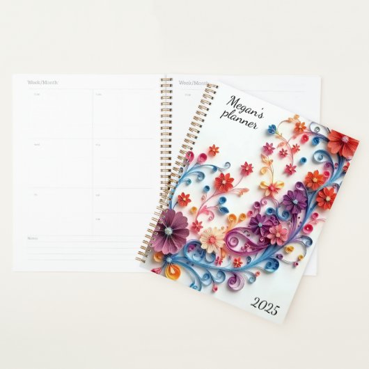 Planificateur personnalisé (Devant avec enveloppe)