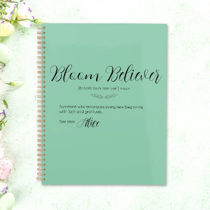 Planificateur personnalisé Bloom Believer