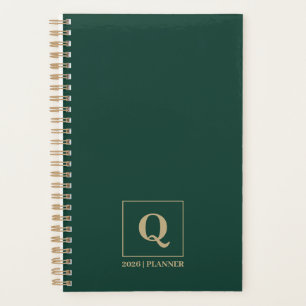 Planificateur personnalisé Deep Emerald