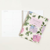 Planificateur personnalisé Hydrangea (Devant avec enveloppe)