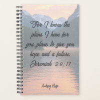 Planificateur personnalisé Jérémie 29:11
