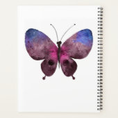 Planificateur personnalisé - papillons. (Dos)