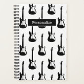 Planificateur personnalisé pour guitariste ou prof (Devant)