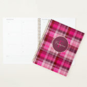 Planificateur personnalisé style Gingham (Devant avec enveloppe)