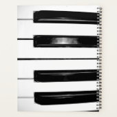 Planificateur Piano Keys (Dos)