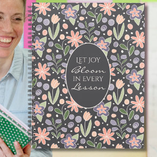 Planificateur pour Enseignant Floral - Conception