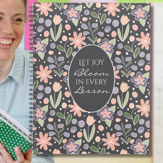 Planificateur pour Enseignant Floral - Conception 