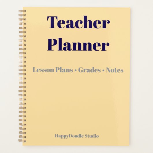 Planificateur pour Enseignants | Plans de Cours, N (Devant)