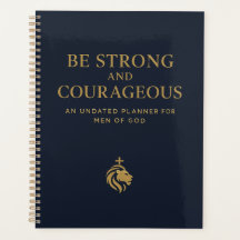 Planificateur pour être Fort et Courageux