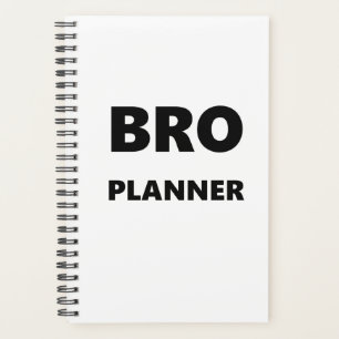 Planificateur Pour Hommes Branner Police Noir Sur