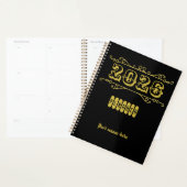 Planificateur pour l'année 2026 (Devant avec enveloppe)