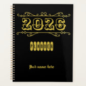 Planificateur pour l'année 2026 (Devant)