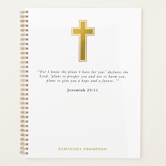 Planificateur pour les chrétiens Inspiration relig (Devant)