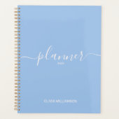 Planificateur professionnel bleu (Devant)