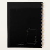 Planificateur quotidien (Dos)