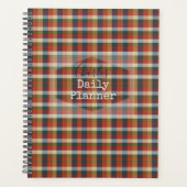 Planificateur quotidien - À damiers - HAMbWG (Devant)