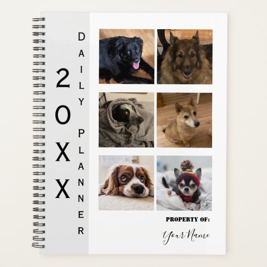 Planificateur quotidien avec 10 fonctions photo - (Devant)