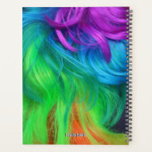 Planificateur quotidien avec capot de cheveux colo (Dos)