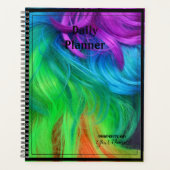 Planificateur quotidien avec capot de cheveux colo (Devant)