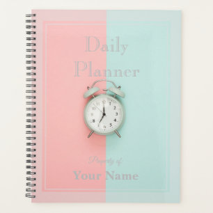 Planificateur quotidien avec conception d'horloge