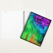Planificateur quotidien avec couverture de cheveux (Devant avec enveloppe)