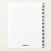 Planificateur quotidien avec couverture en liège - (Dos)