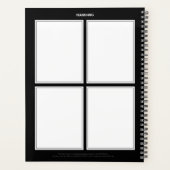 Planificateur quotidien avec thème tambour - HAMbW (Dos)