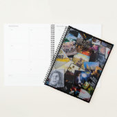 Planificateur quotidien avec un thème d'album de v (Devant avec enveloppe)