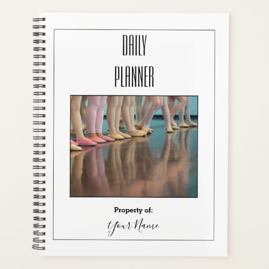 Planificateur quotidien - Ballet - HAMbWG (Devant)