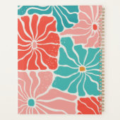 Planificateur quotidien de style mod vibrant (Dos)