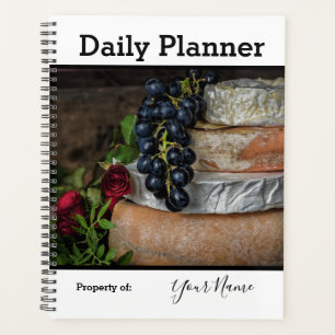 Planificateur quotidien de thème de restaurant HAM