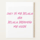 Planificateur quotidien Delulu (Dos)