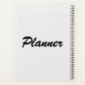 Planificateur quotidien Fournitures Planificateur (Dos)