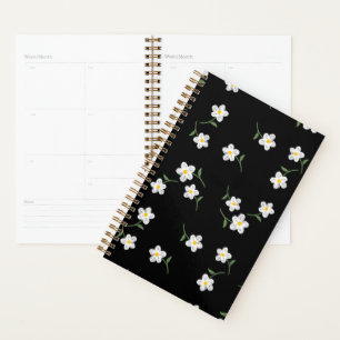 Planificateur quotidien Midnight Daisy   Floral él