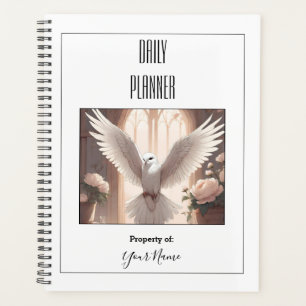 Planificateur quotidien Photo Blanc - Oiseau - HAM