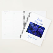 Planificateur quotidien Photo Fleur d'Hydrangea Bl (Devant avec enveloppe)