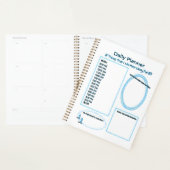 Planificateur quotidien Procrastinateurs (Devant avec enveloppe)