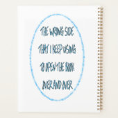 Planificateur quotidien Procrastinateurs (Dos)