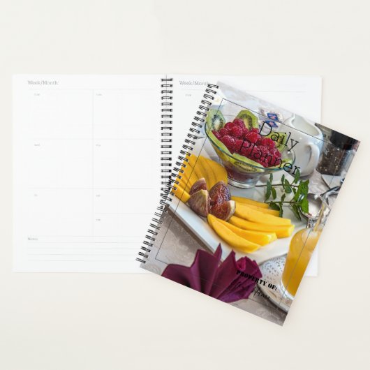 Planificateur quotidien - Restaurant - HAMbWG (Devant avec enveloppe)