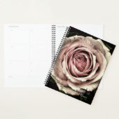 Planificateur quotidien - Rose Vintage - HAMbWG (Devant avec enveloppe)