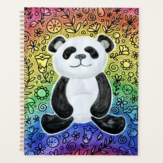 Planificateur Rainbow Panda (Devant)